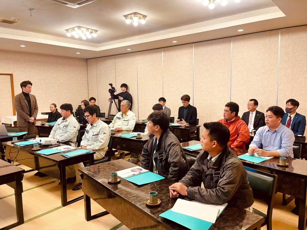 3月29日令和6年度経営継続計画発表会を行いました